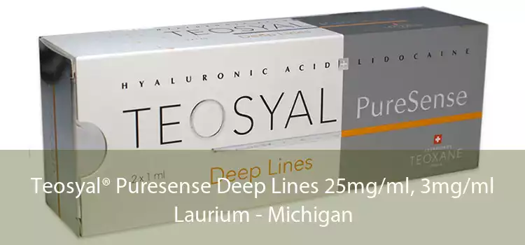 Teosyal® Puresense Deep Lines 25mg/ml, 3mg/ml Laurium - Michigan