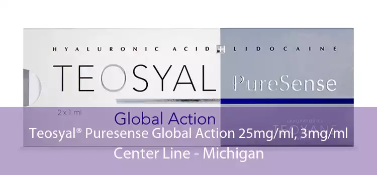 Teosyal® Puresense Global Action 25mg/ml, 3mg/ml Center Line - Michigan