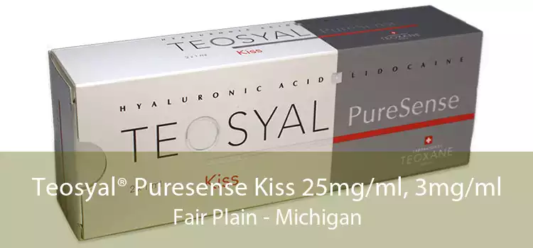 Teosyal® Puresense Kiss 25mg/ml, 3mg/ml Fair Plain - Michigan