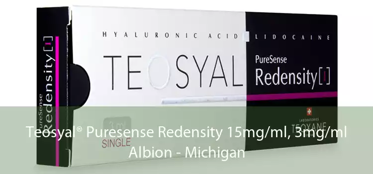Teosyal® Puresense Redensity 15mg/ml, 3mg/ml Albion - Michigan