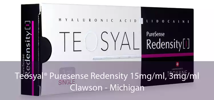 Teosyal® Puresense Redensity 15mg/ml, 3mg/ml Clawson - Michigan
