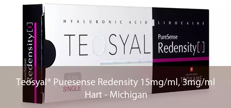 Teosyal® Puresense Redensity 15mg/ml, 3mg/ml Hart - Michigan