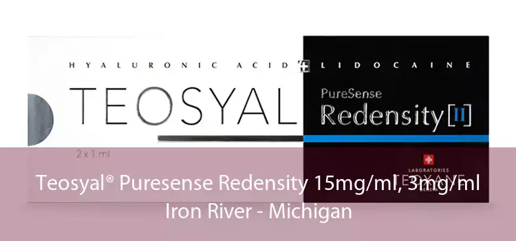 Teosyal® Puresense Redensity 15mg/ml, 3mg/ml Iron River - Michigan