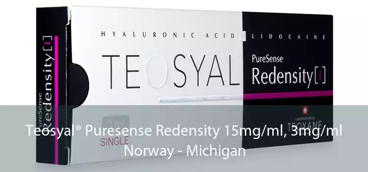 Teosyal® Puresense Redensity 15mg/ml, 3mg/ml Norway - Michigan