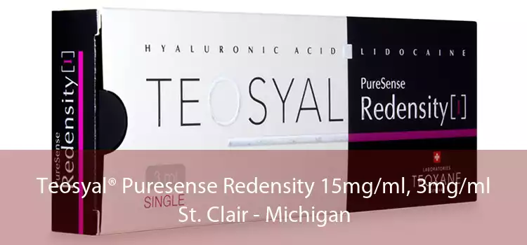 Teosyal® Puresense Redensity 15mg/ml, 3mg/ml St. Clair - Michigan