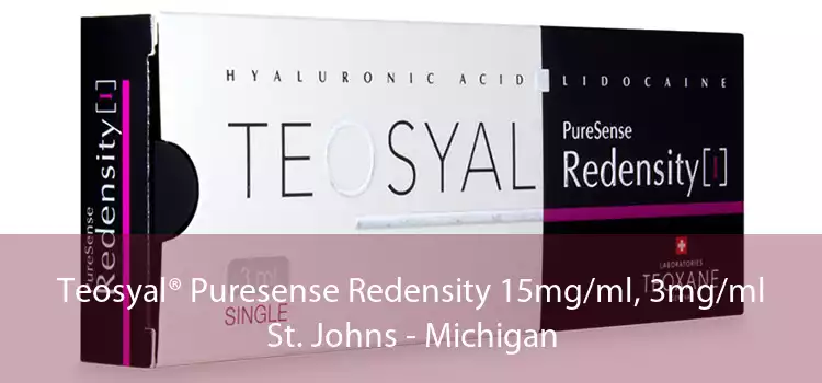 Teosyal® Puresense Redensity 15mg/ml, 3mg/ml St. Johns - Michigan