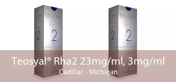 Teosyal® Rha2 23mg/ml, 3mg/ml Cadillac - Michigan