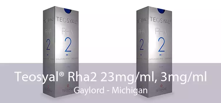 Teosyal® Rha2 23mg/ml, 3mg/ml Gaylord - Michigan