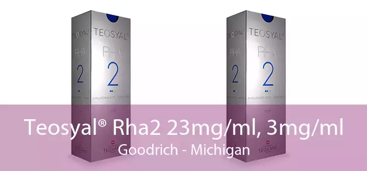 Teosyal® Rha2 23mg/ml, 3mg/ml Goodrich - Michigan
