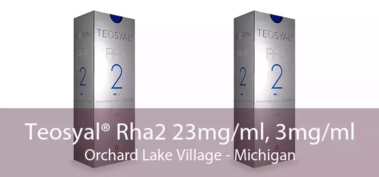Teosyal® Rha2 23mg/ml, 3mg/ml Orchard Lake Village - Michigan