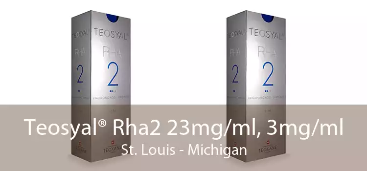 Teosyal® Rha2 23mg/ml, 3mg/ml St. Louis - Michigan