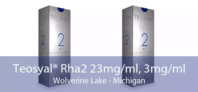 Teosyal® Rha2 23mg/ml, 3mg/ml Wolverine Lake - Michigan