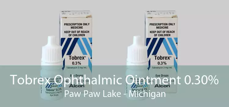 Tobrex Ophthalmic Ointment 0.30% Paw Paw Lake - Michigan