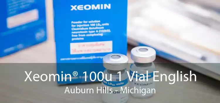 Xeomin® 100u 1 Vial English Auburn Hills - Michigan