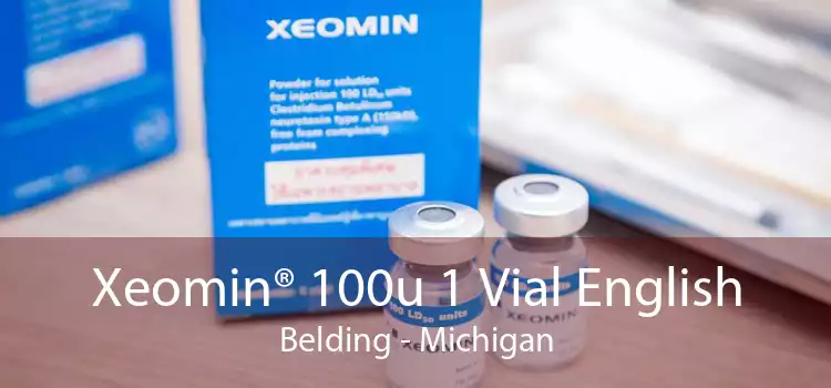 Xeomin® 100u 1 Vial English Belding - Michigan
