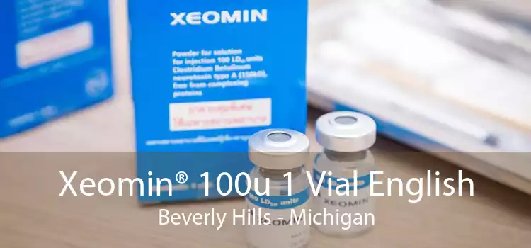 Xeomin® 100u 1 Vial English Beverly Hills - Michigan