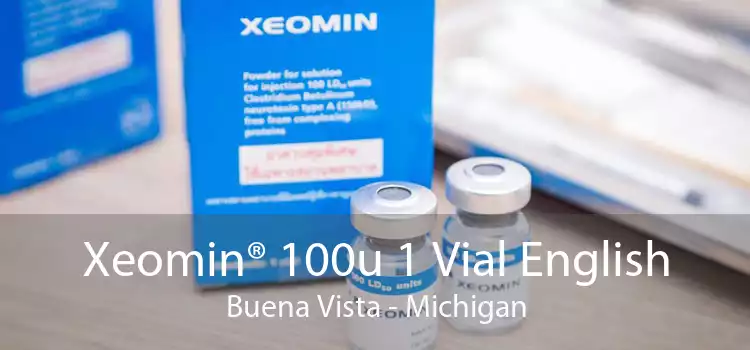 Xeomin® 100u 1 Vial English Buena Vista - Michigan