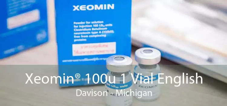 Xeomin® 100u 1 Vial English Davison - Michigan