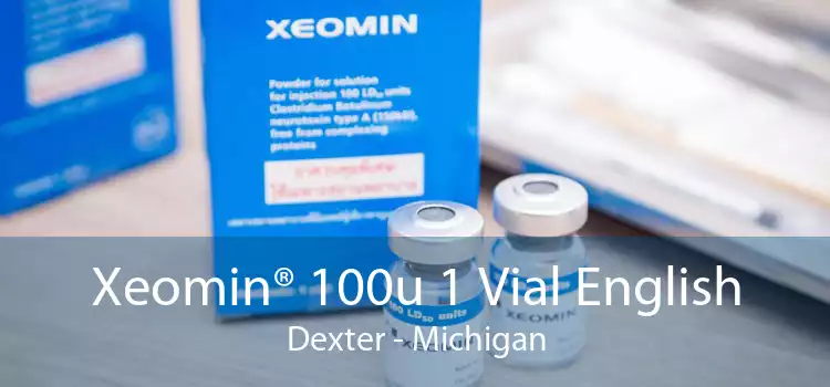 Xeomin® 100u 1 Vial English Dexter - Michigan