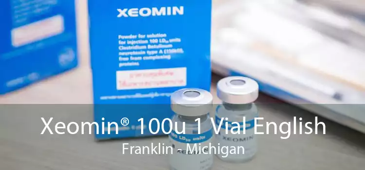 Xeomin® 100u 1 Vial English Franklin - Michigan