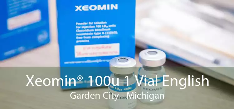 Xeomin® 100u 1 Vial English Garden City - Michigan