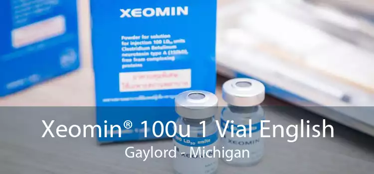 Xeomin® 100u 1 Vial English Gaylord - Michigan