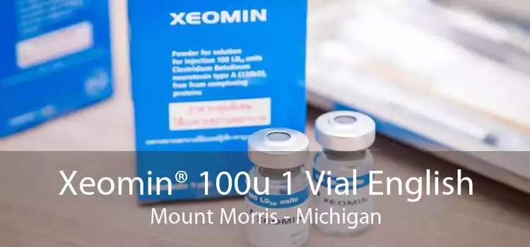 Xeomin® 100u 1 Vial English Mount Morris - Michigan