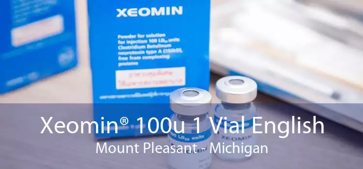 Xeomin® 100u 1 Vial English Mount Pleasant - Michigan