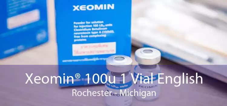 Xeomin® 100u 1 Vial English Rochester - Michigan
