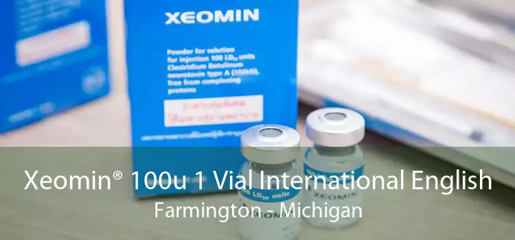 Xeomin® 100u 1 Vial International English Farmington - Michigan