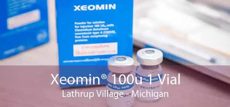 Xeomin® 100u 1 Vial Lathrup Village - Michigan