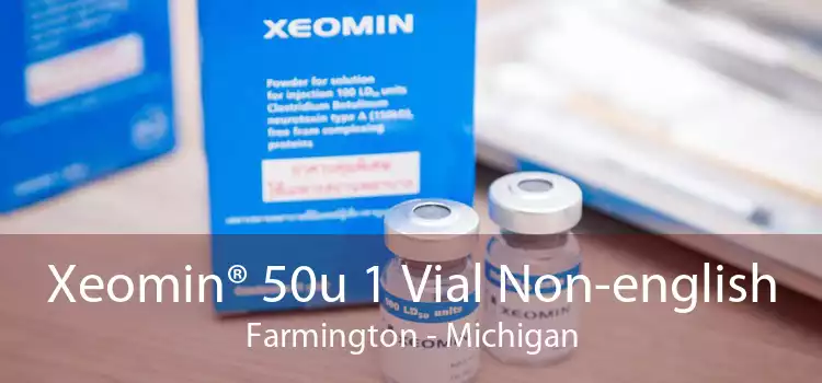 Xeomin® 50u 1 Vial Non-english Farmington - Michigan