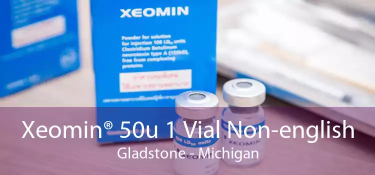 Xeomin® 50u 1 Vial Non-english Gladstone - Michigan
